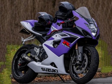 Buy 2005-2006 Suzuki GSXR 1000 Motorcycle Fairings - Purple White UK