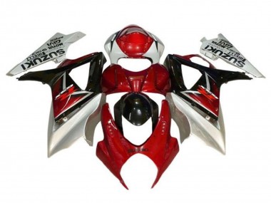 Buy 2005-2006 Suzuki GSXR 1000 Motorcycle Fairings - Silver Red Black UK