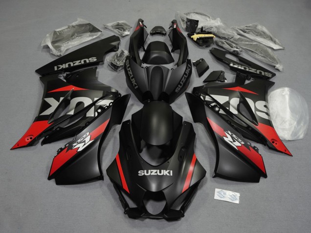 2017-2025 Suzuki GSXR1000 Motorcycle Fairings - Matte Black Red Grey White UK