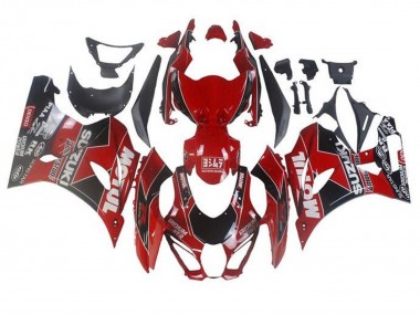 Buy 2017-2025 Suzuki GSXR1000 Motorcycle Fairings - Red White Black Motul UK