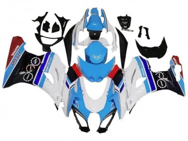 Buy 2017-2025 Suzuki GSXR1000 Motorcycle Fairings - White Blue Stripe Red UK