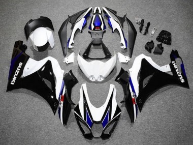 Buy 2017-2025 Suzuki GSXR1000 Motorcycle Fairings - White Blue Black UK