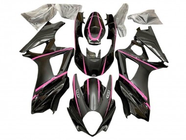 Buy 2007-2008 Suzuki GSXR 1000 Motorcycle Fairings - Matte Black Pink UK
