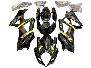 Buy 2007-2008 Suzuki GSXR 1000 Motorcycle Fairings - Black Yellow Red Grey UK