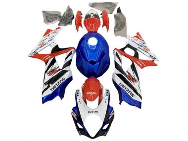 Buy 2007-2008 Suzuki GSXR 1000 Motorcycle Fairings - White Red Blue Black UK