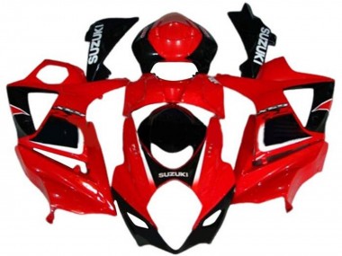 Buy 2007-2008 Suzuki GSXR 1000 Motorcycle Fairings - Red Black White Decal UK