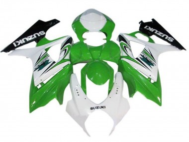 Buy 2007-2008 Suzuki GSXR 1000 Motorcycle Fairing - White Green Black UK