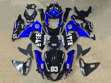 Buy 2009-2016 Suzuki GSXR 1000 Motorcycle Fairings - Black Blue White 93 UK