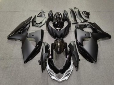 Buy 2009-2016 Suzuki GSXR 1000 Motorcycle Fairings - Matte Black Glossy Black Silver UK