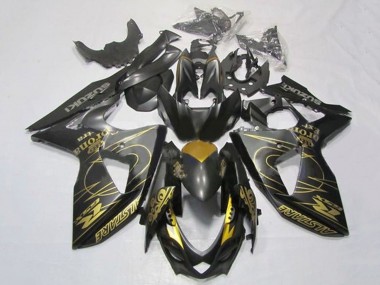 Buy 2009-2016 Suzuki GSXR 1000 Motorcycle Fairings - Black Gold Tribal UK