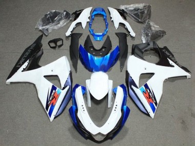 Buy 2009-2016 Suzuki GSXR 1000 Bike Fairings - White Blue Black UK