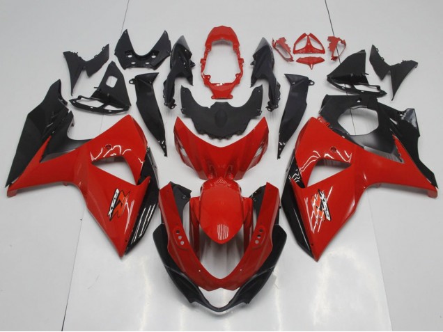 2009-2016 Suzuki GSXR 1000 Motorcycle Fairing - Red Black UK
