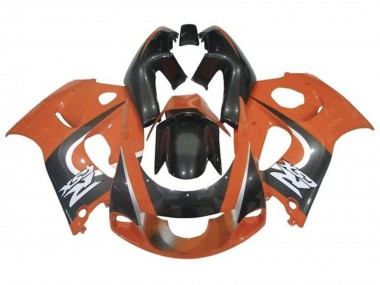 Buy 1996-2000 Suzuki GSXR 600 / GSXR 750 Motorcycle Fairings - Orange Black UK