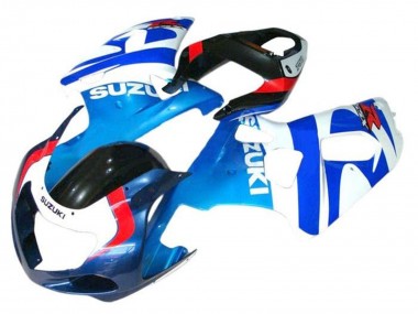 Buy 2001-2003 Suzuki GSXR 600 / GSXR 750 Motorcycle Fairings - White Blue Red Black UK
