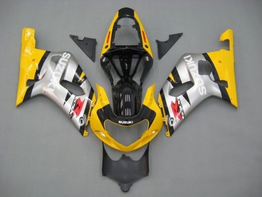 Buy 2001-2003 Suzuki GSXR 600 / GSXR 750 Motorcycle Fairings - Yellow Silver Glossy Black Red UK