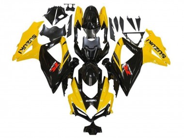 Buy 2008-2010 Suzuki GSXR 600 / GSXR 750 Motorcycle Fairings - Yellow Glossy Black Red UK