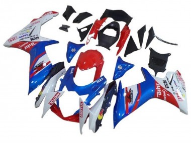 Buy 2011-2024 Suzuki GSXR 600 / GSXR 750 Motorcycle Fairings - Blue White Red Motul UK