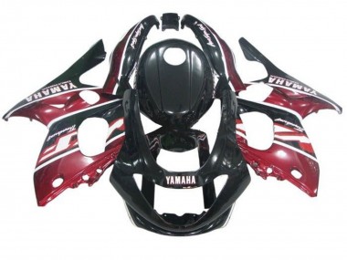 Buy 1996-2007 Yamaha YZF600R Thundercat Motorcycle Fairings - Black Dark Red White UK