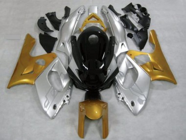 Buy 1996-2007 Yamaha YZF600R Thundercat Motorcycle Fairings - Silver Gold Glossy Black UK