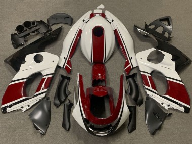 Buy 1996-2007 Yamaha YZF600R Thundercat Motorcycle Fairings - White Dark Red UK