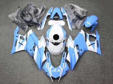 Buy 2019-2021 Yamaha YZF R3/R25 Motorcycle Fairings - White Light Blue UK