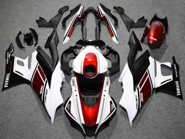 Buy 2022-2024 Yamaha YZF R3/R25 Motorcycle Fairings - White Red Black UK