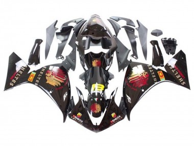 Buy 2009-2011 Yamaha YZF 1000 R1 Motorcycle Fairings - Glossy Black Red Yellow Sheltes UK