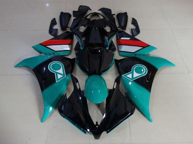 2009-2011 Yamaha YZF 1000 R1 Motorcycle Fairings - Light Blue Glossy Black White Red UK
