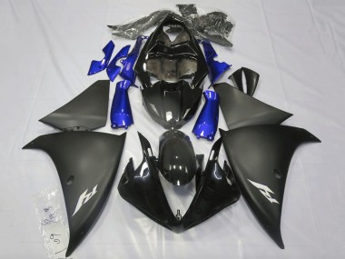 Buy 2009-2011 Yamaha YZF 1000 R1 Motorcycle Fairings - Glossy Black Matte Black Blue UK