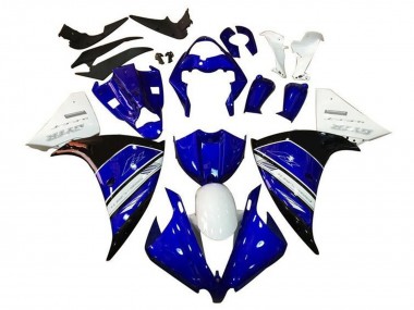 Buy 2009-2011 Yamaha YZF 1000 R1 Motorcycle Fairings - White Blue Black GYTR UK