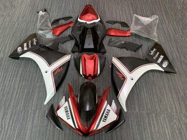 Buy 2009-2011 Yamaha YZF 1000 R1 Motorcycle Fairings - White Red Matte Black UK