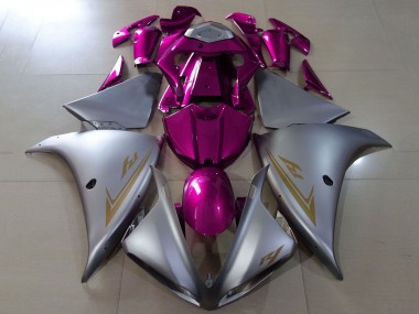 Buy 2009-2011 Yamaha YZF 1000 R1 Motorcycle Fairings - Silver Purple UK