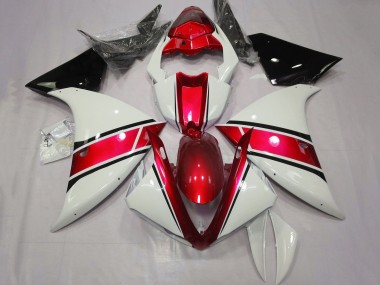Buy 2009-2011 Yamaha YZF 1000 R1 Motorcycle Fairing - White Red Black UK