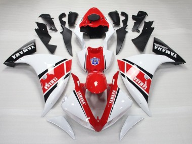 Buy 2009-2011 Yamaha YZF 1000 R1 Motorcycle Fairings - White Red Black UK