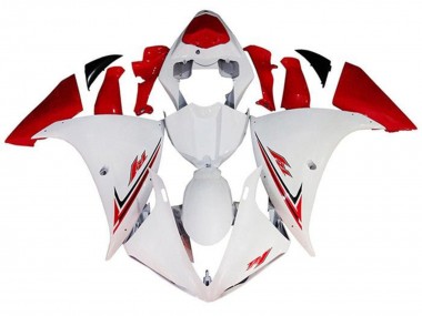 Buy 2009-2011 Yamaha YZF 1000 R1 Motorcycle Fairings - White Red UK