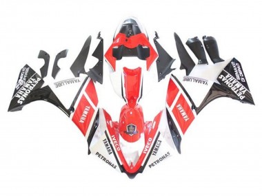 Buy 2009-2011 Yamaha YZF 1000 R1 Motorcycle Fairings - White Red Black Petronas UK