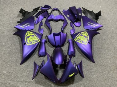 Buy 2012-2014 Yamaha YZF 1000 R1 Motorcycle Fairings - Purple Neon Yellow UK