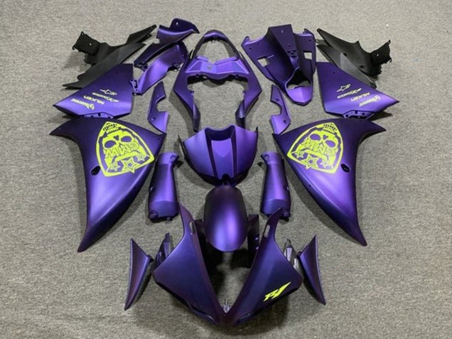 2012-2014 Yamaha YZF 1000 R1 Motorcycle Fairings - Purple Neon Yellow UK