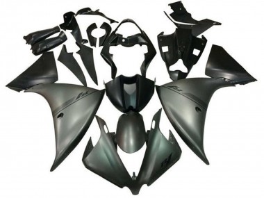 Buy 2012-2014 Yamaha YZF 1000 R1 Motorcycle Fairings - Matte Grey Matte Black UK