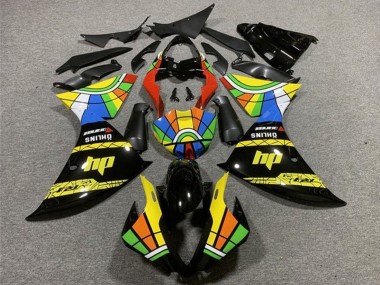 Buy 2012-2014 Yamaha YZF 1000 R1 Motorcycle Fairings - Glossy Black Yellow Red Blue Green HP Color Wheel UK