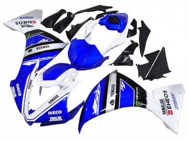 Buy 2012-2014 Yamaha YZF 1000 R1 Motorcycle Fairings - Blue White Black Green IVECO Yamalube Monster UK