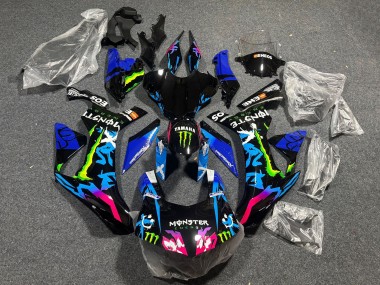 Buy 2015-2019 Yamaha YZF 1000 R1 Motorcycle Fairings - Black Blue Pink Green Monster ENEOS UK