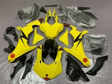 Buy 2015-2019 Yamaha YZF 1000 R1 Motorcycle Fairings - Yellow Red Pikachu UK