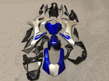 Buy 2015-2019 Yamaha YZF 1000 R1 Motorcycle Fairings - Silver Blue UK