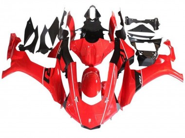 Buy 2015-2019 Yamaha YZF 1000 R1 Motorcycle Fairings - Red Black White Stripe UK