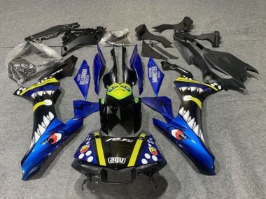 Buy 2015-2019 Yamaha YZF 1000 R1 Motorcycle Fairings - Blue Yellow Black Shark UK