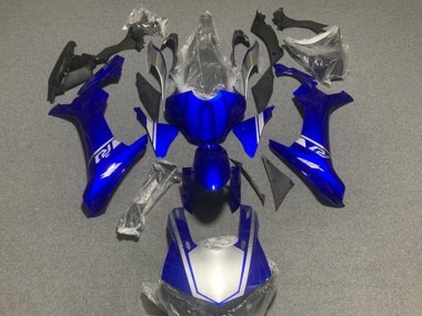 Buy 2015-2019 Yamaha YZF 1000 R1 Motorcycle Fairings - Blue Silver UK