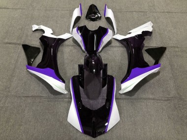 Buy 2015-2019 Yamaha YZF 1000 R1 Motorcycle Fairings - White Glossy Black Purple UK