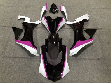 Buy 2015-2019 Yamaha YZF 1000 R1 Motorcycle Fairings - White Glossy Black Pink UK