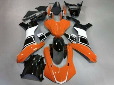 Buy 2015-2019 Yamaha YZF 1000 R1 Motorcycle Fairings - White Orange Glossy Black UK